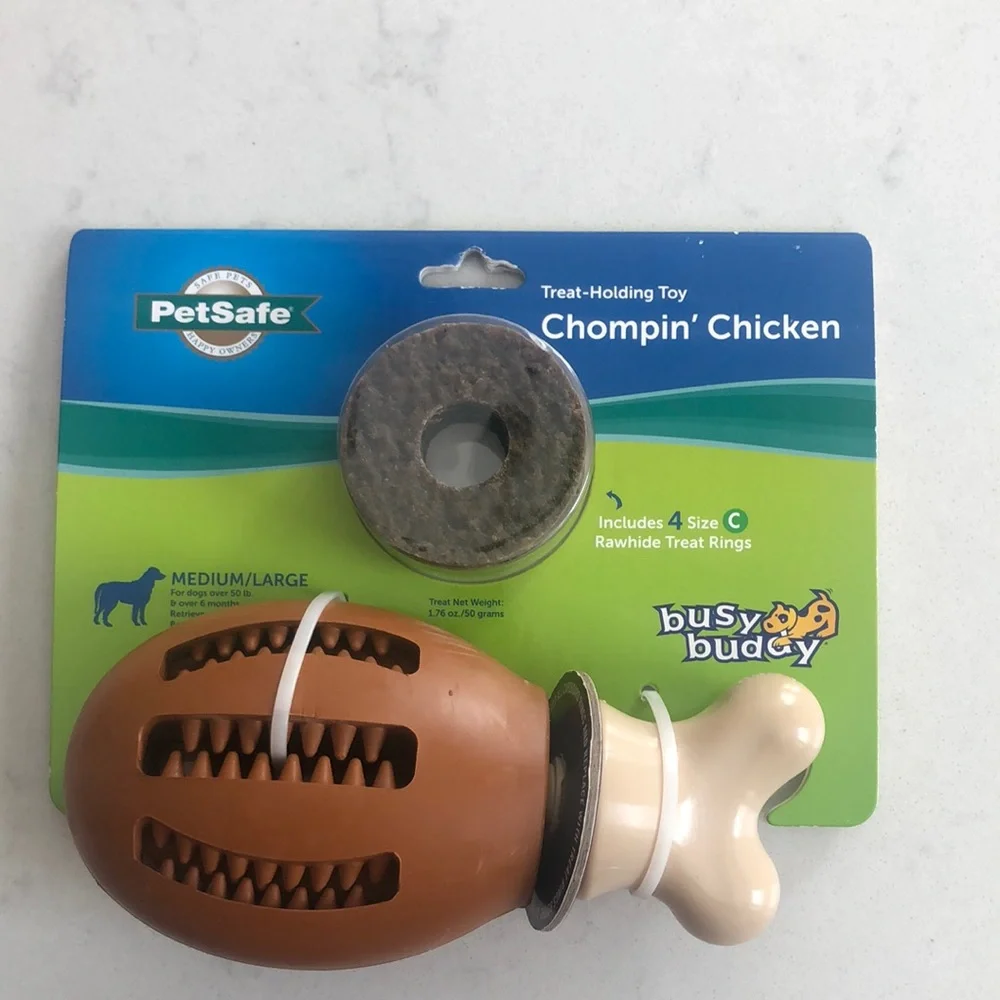 PetSafe Busy Buddy Chompin' Chicken Toy
